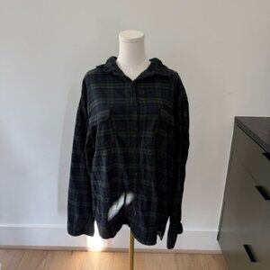 Checkered Long-Sleeve Shirt
